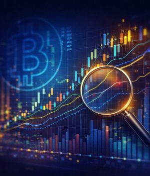 crypto market analysis showing bitcoin price chart and trends